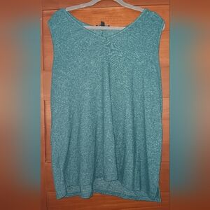 Lane Bryant Aqua Maxi Skirt